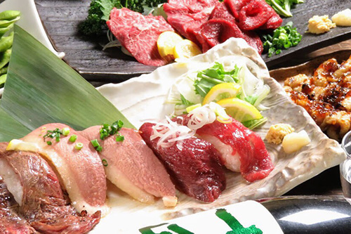 豊富なお料理メニュー